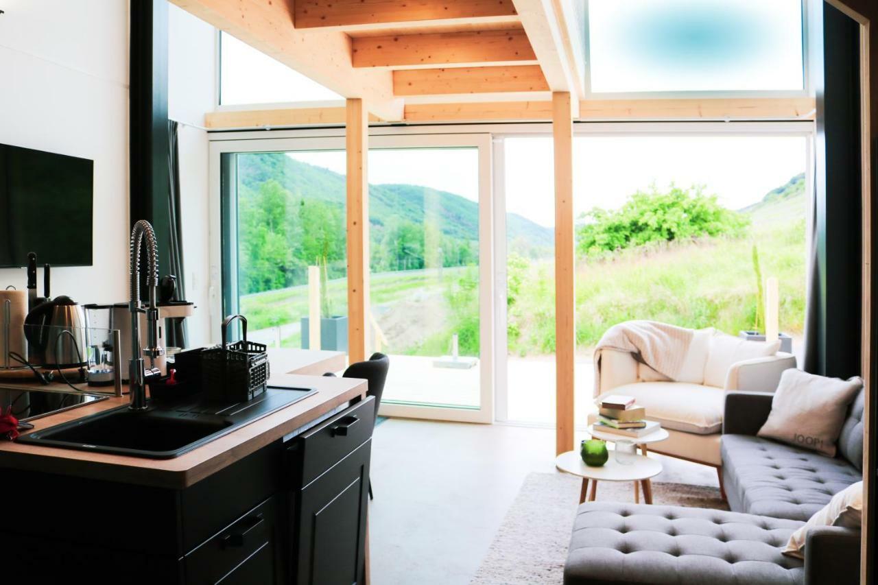 Premium Design Ferienhaeuser Mosel Chalets Pommern Экстерьер фото